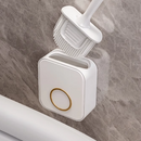 Brosse wc plate en silicone