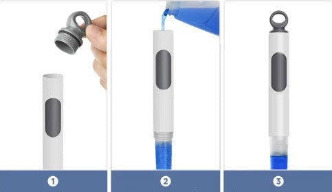 Brosse à wc rechargeable