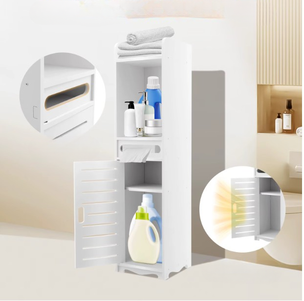 Porte papier de toilette sur pied