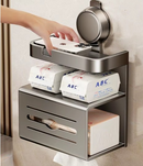 Support papier toilette ventouse