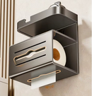 Support papier toilette ventouse