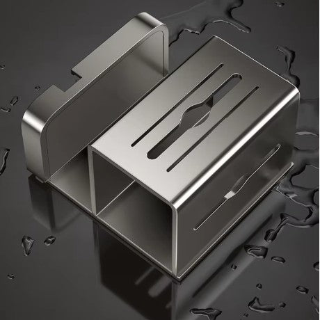 Support papier toilette ventouse