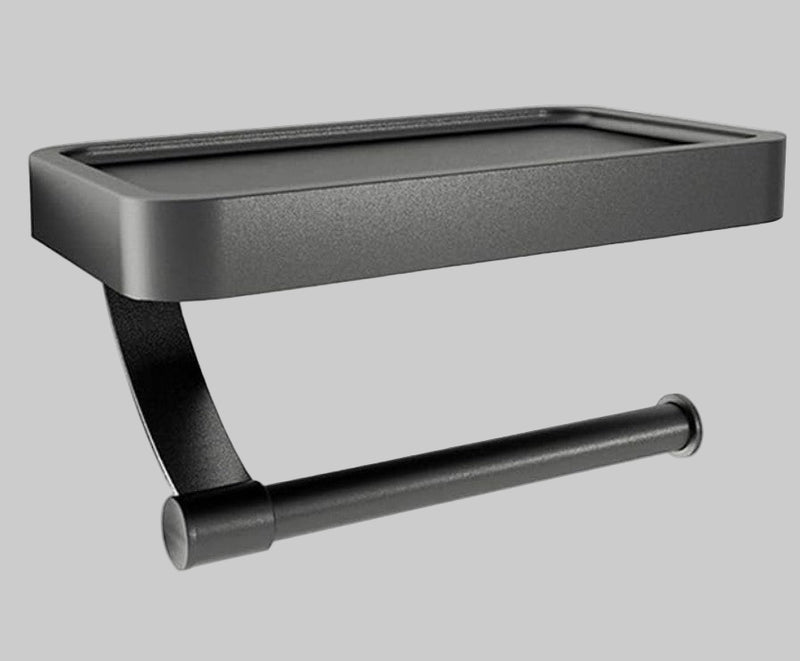 Porte rouleau wc avec tablette