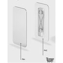 Accessoire wc aluminium brosse