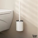 Accessoire wc aluminium brosse