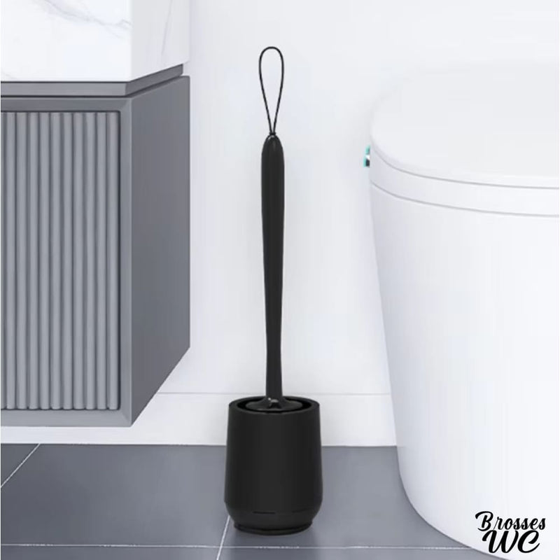Balai brosse en silicone wc