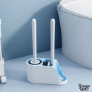 Balai brosse wc double