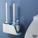 Balai brosse wc double