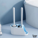 Balai brosse wc double