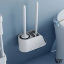 Balai brosse wc double