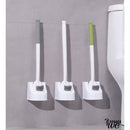 Balai brosse wc double tete