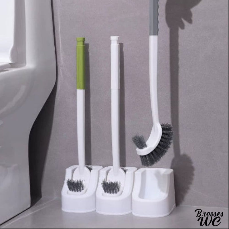 Balai brosse wc double tete