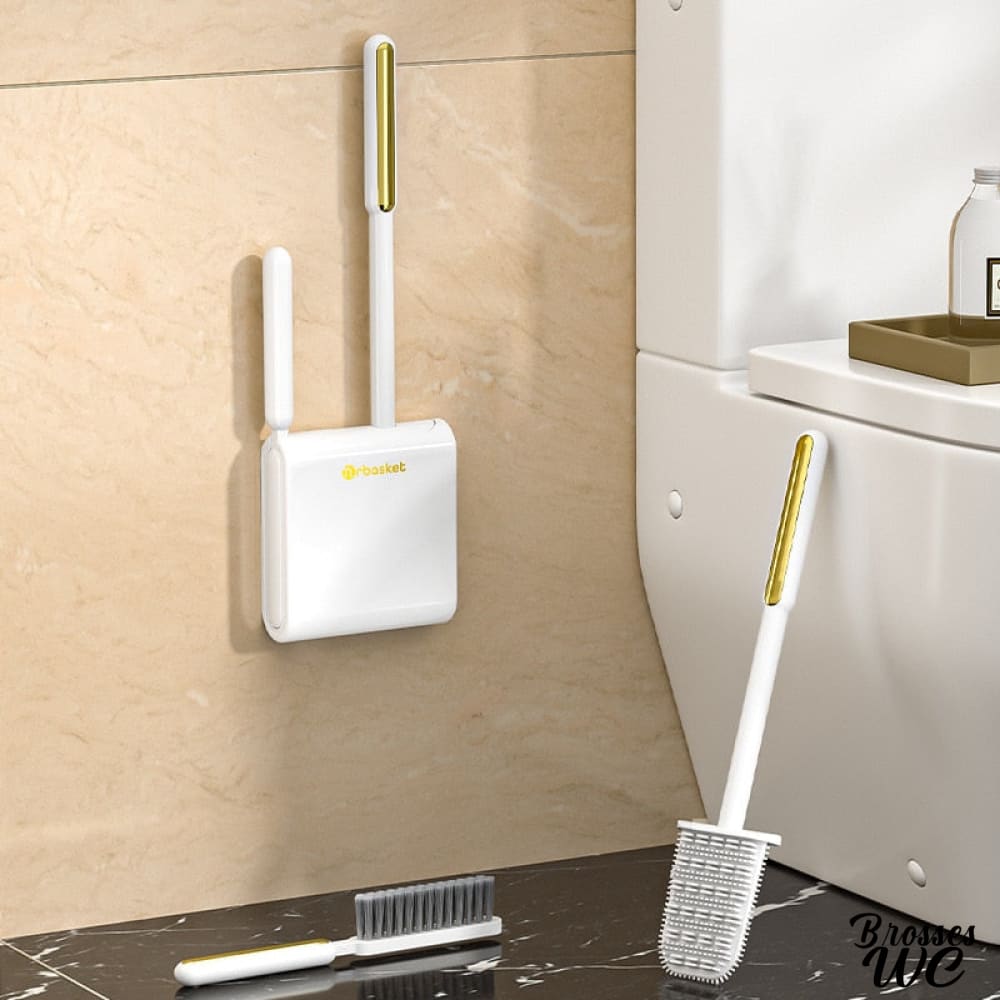 Balayette wc double brosse