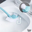 Brosse a wc bleu