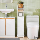 Brosse a wc et papier toilette integré