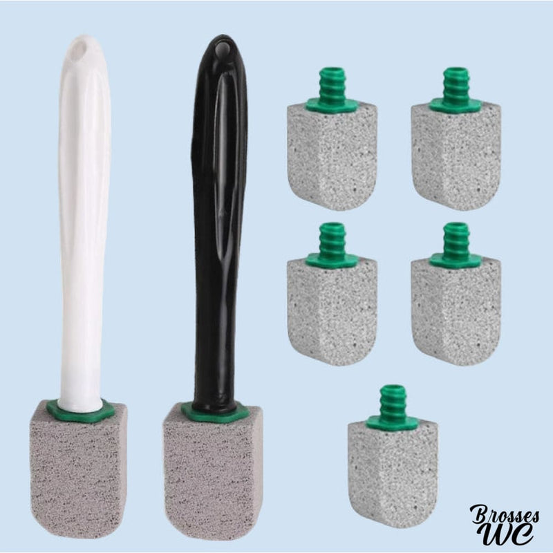 Brosse à wc grattoir