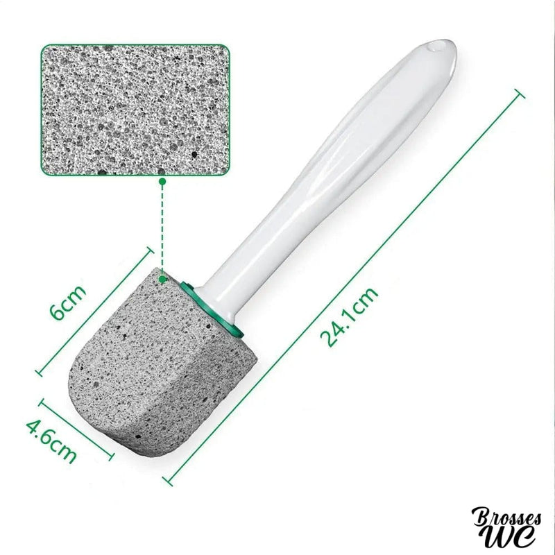 Brosse à wc grattoir