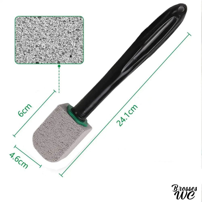 Brosse à wc grattoir