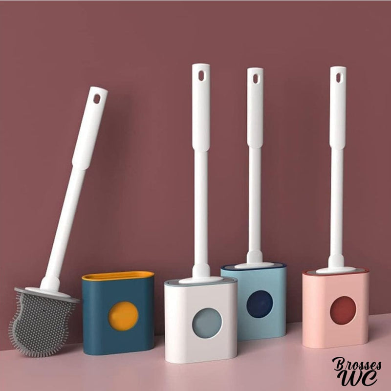 Brosse a wc plate
