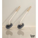 Brosse a wc suspendue