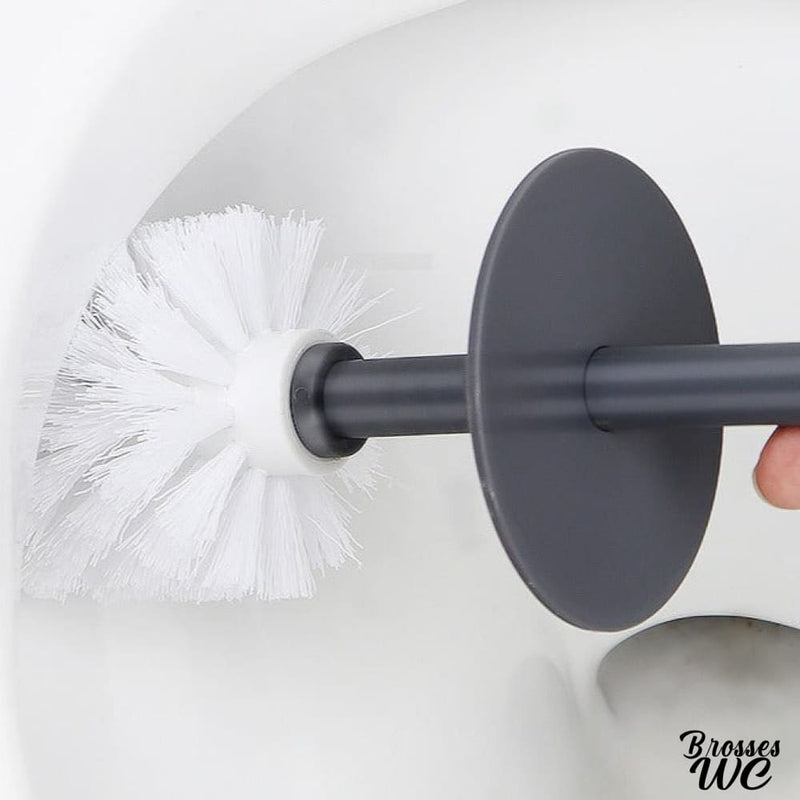 Brosse à wc taupe