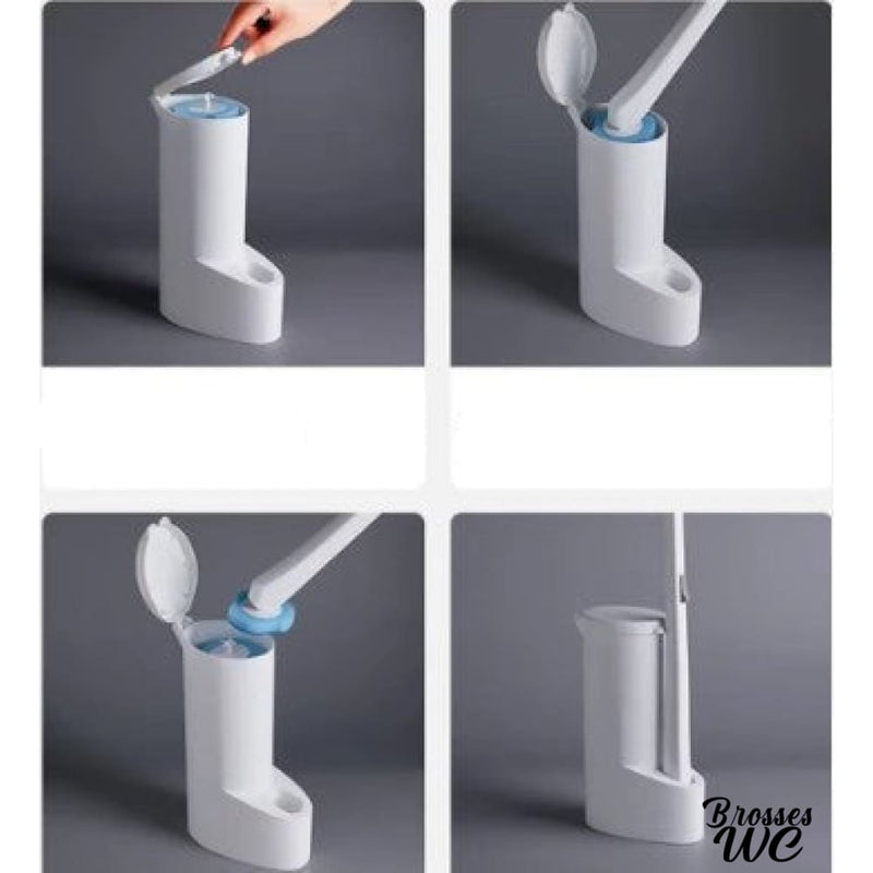 Brosse de toilette jetable