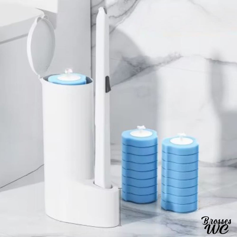 Brosse de toilette jetable