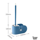 Brosse décorative pour wc