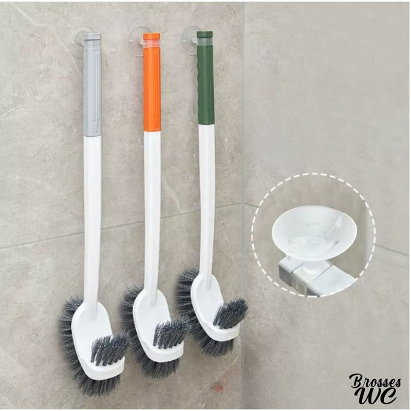Brosse double tete pour wc