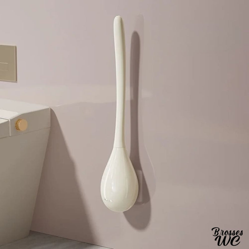 Brosse douce avec support elegant pour wc