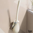 Brosse douce avec support elegant pour wc