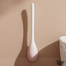Brosse douce avec support elegant pour wc