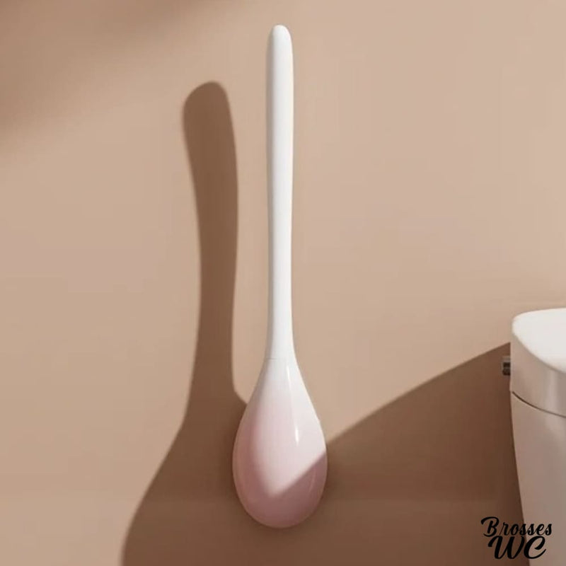 Brosse douce avec support elegant pour wc