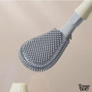 Brosse douce avec support elegant pour wc