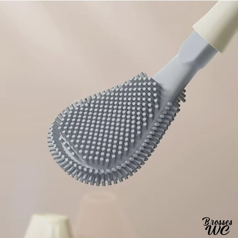Brosse douce avec support elegant pour wc