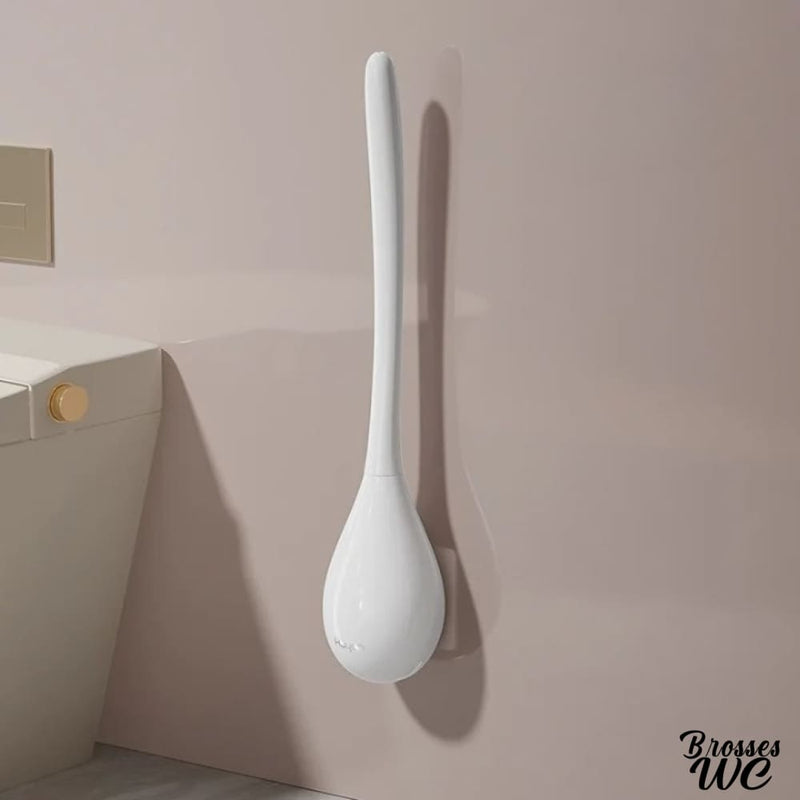 Brosse douce avec support elegant pour wc