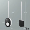 Brosse en silicone pour wc