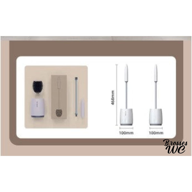 Brosse et manche long wc