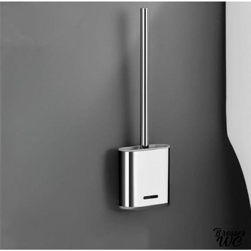 Brosse et papier wc mural