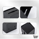 Brosse et papier wc mural