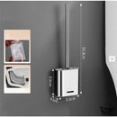 Brosse et papier wc mural