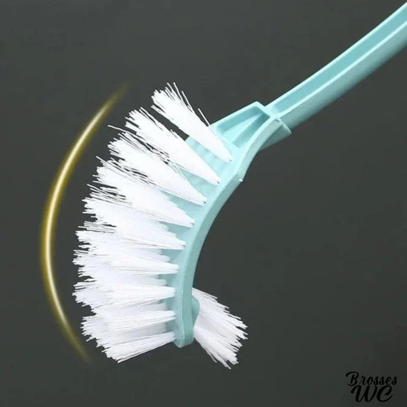 Brosse incurve en plastique pour wc