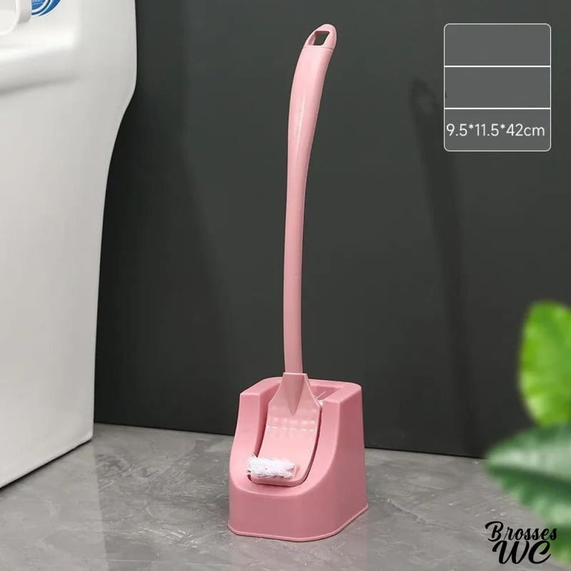 Brosse incurve en plastique pour wc