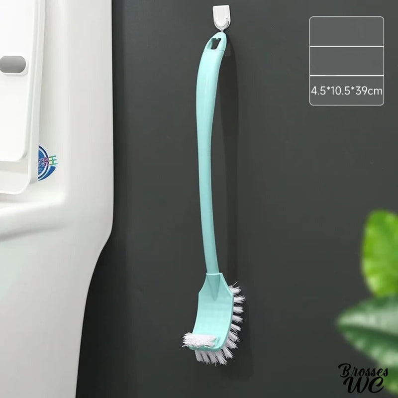 Brosse incurve en plastique pour wc