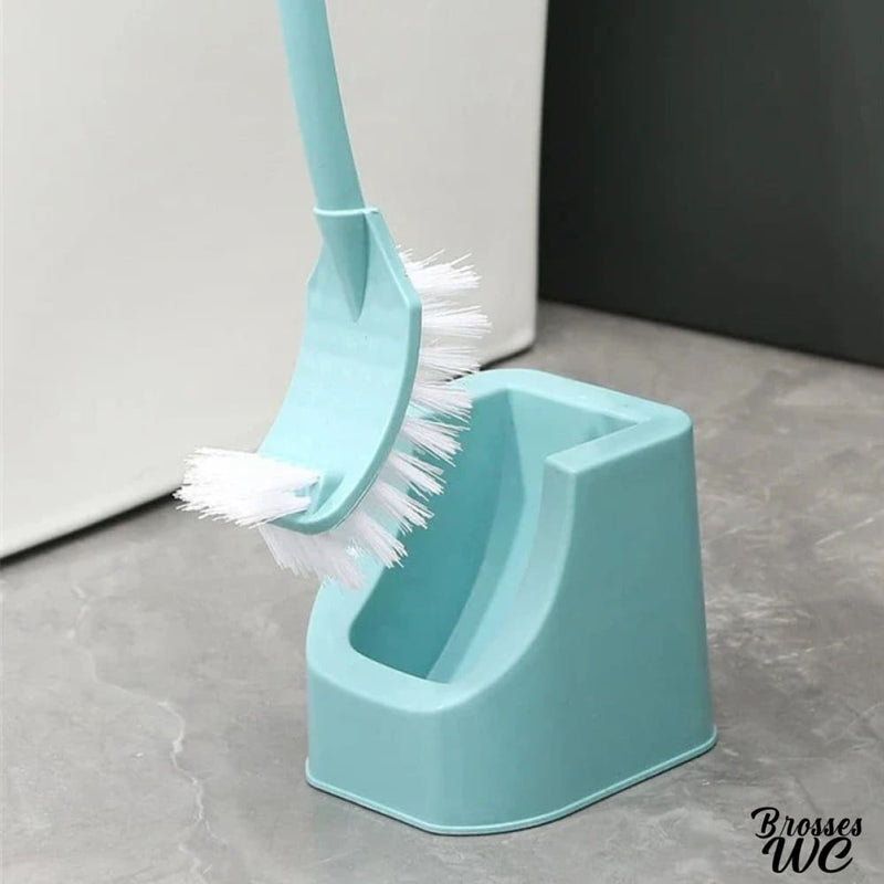 Brosse incurve en plastique pour wc