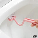 Brosse incurvée pour wc