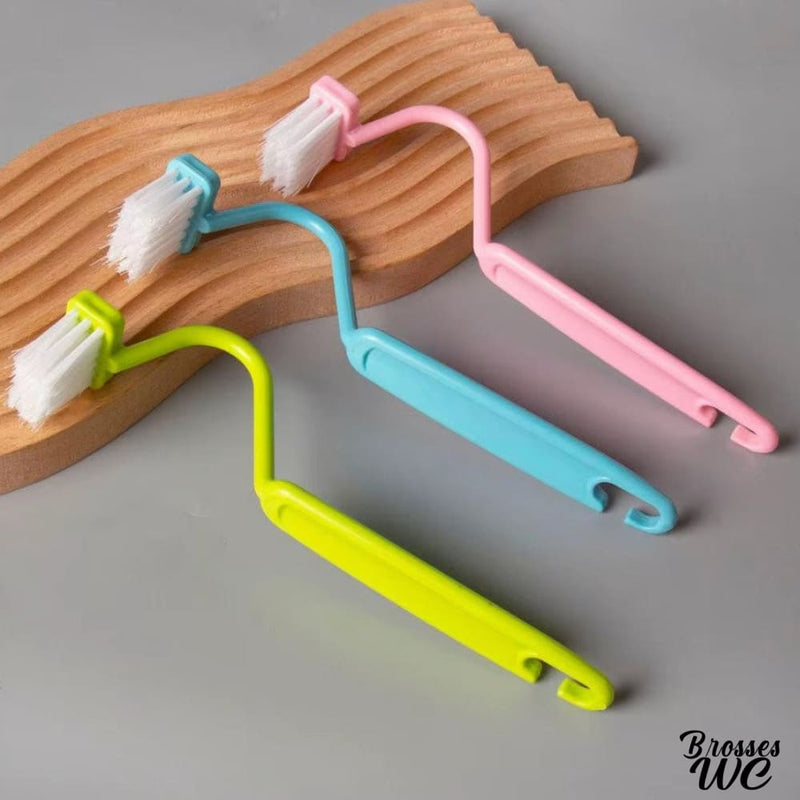 Brosse incurvée pour wc