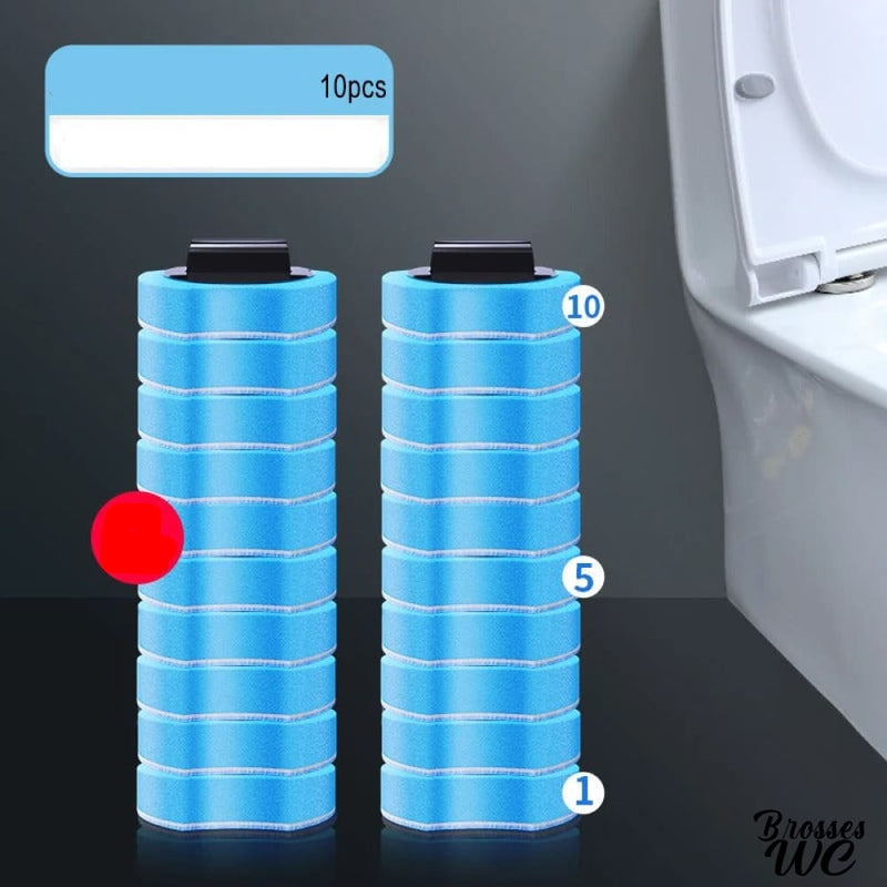 Brosse nettoyante wc avec recharge