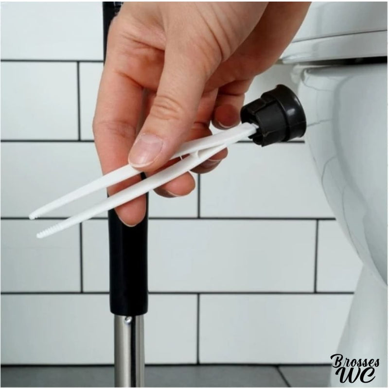 Brosse noire wc