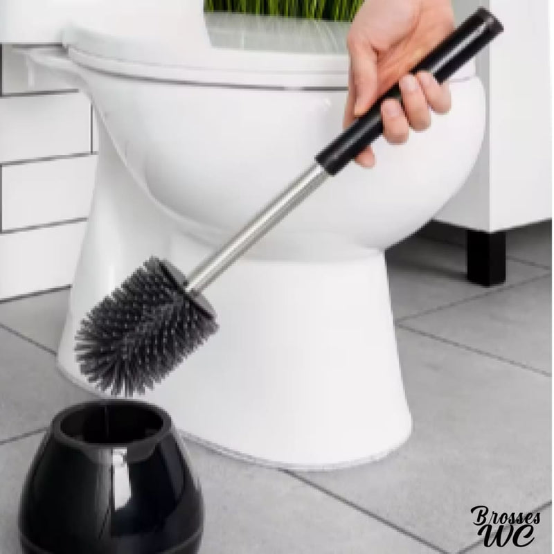 Brosse noire wc